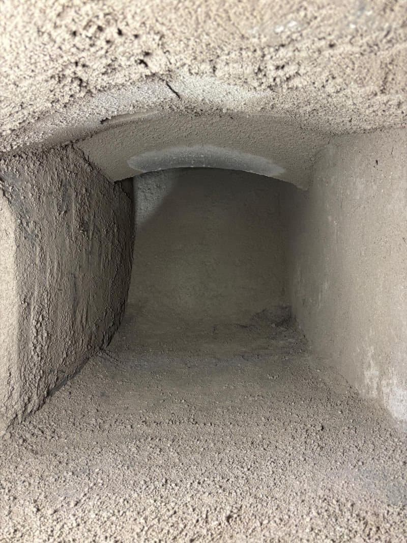 Charging chute lined monolithically – second assignment for a long-standing customer
