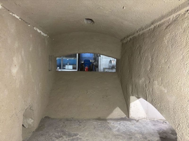 Repair of a chip melting furnace in Hallenberg