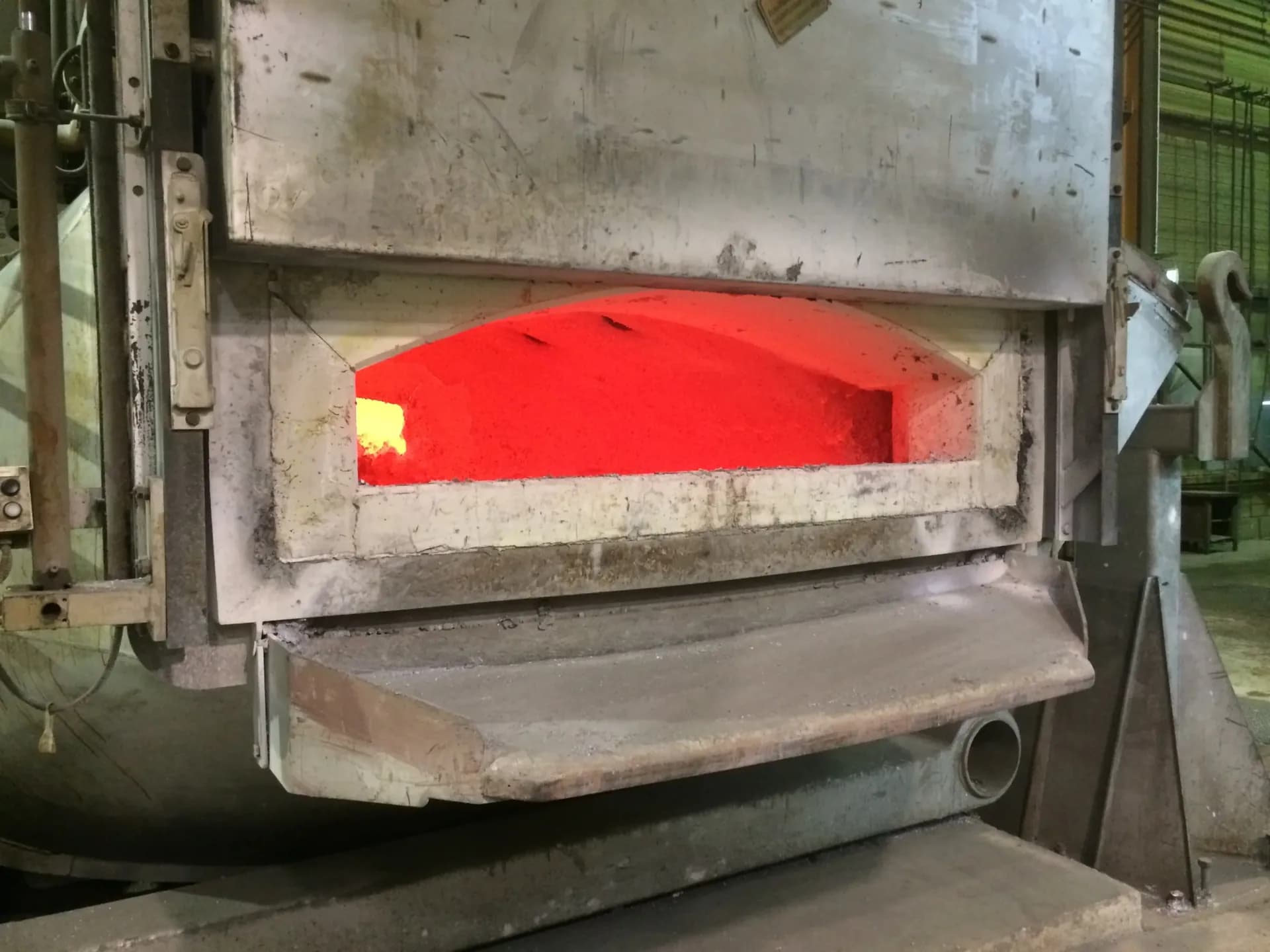 Industrial furnace after successful insulation optimisation